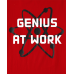 Childrens Place Red Genius At Work Graphic Tee